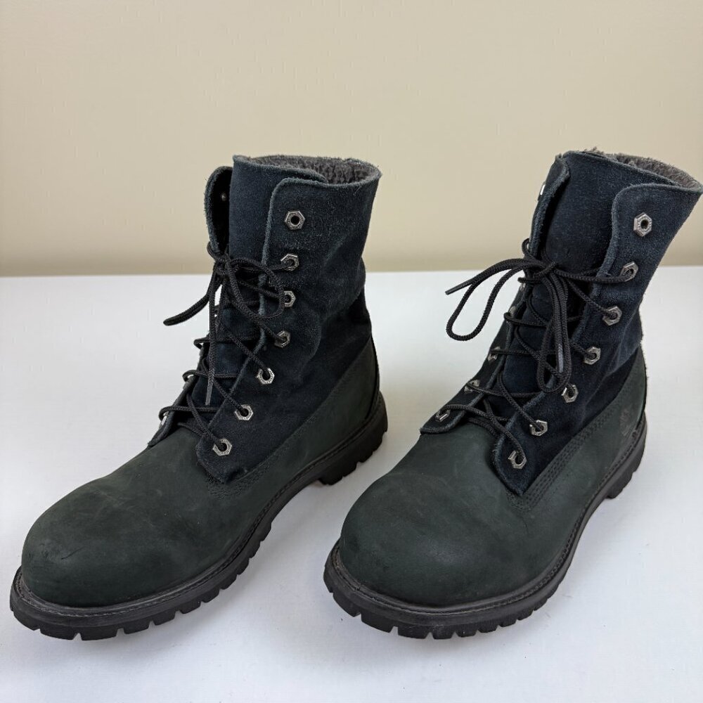 EUC Timberland Fur Lined Waterproof Boots